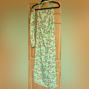 My sister bought this gorgeous, green dress during her European tour.